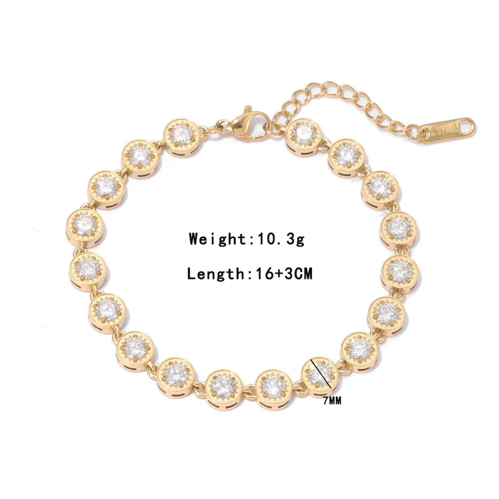 Classic Diamond Bracelet — view 4