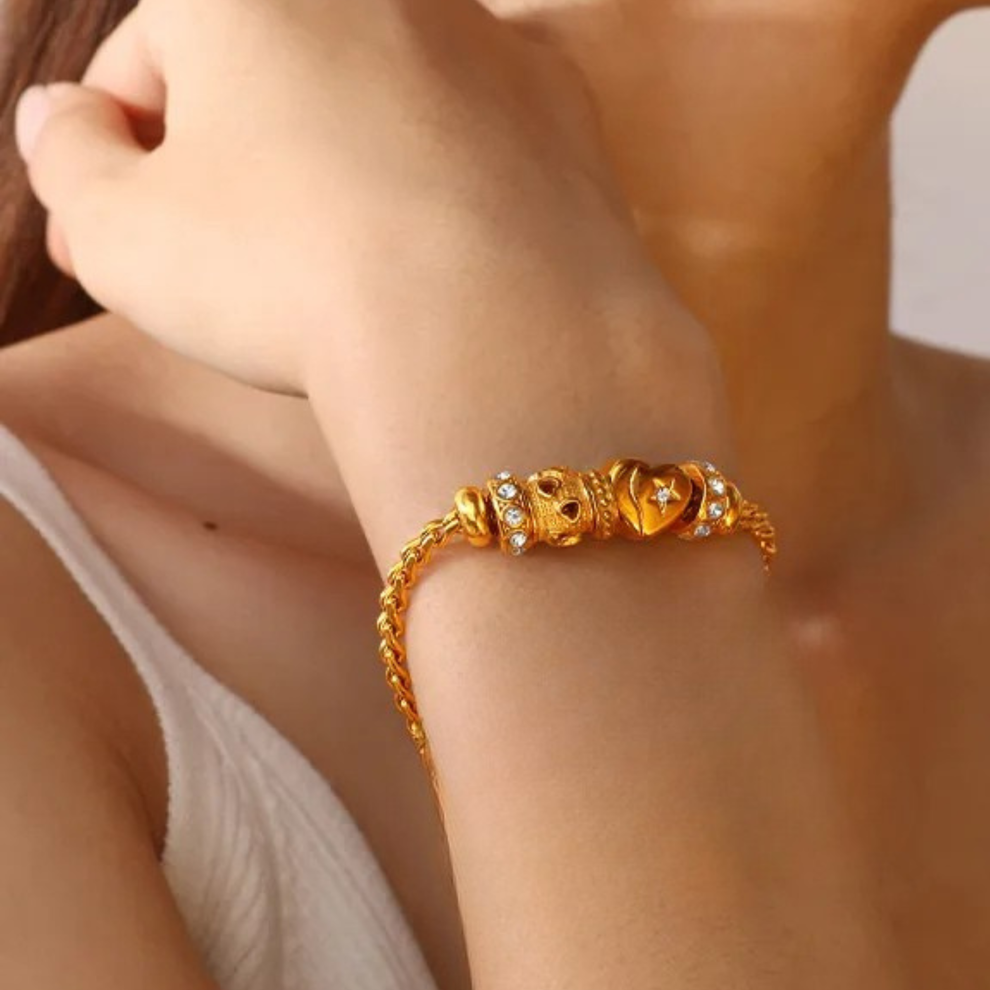 Habiba Gold Bracelet — view 2