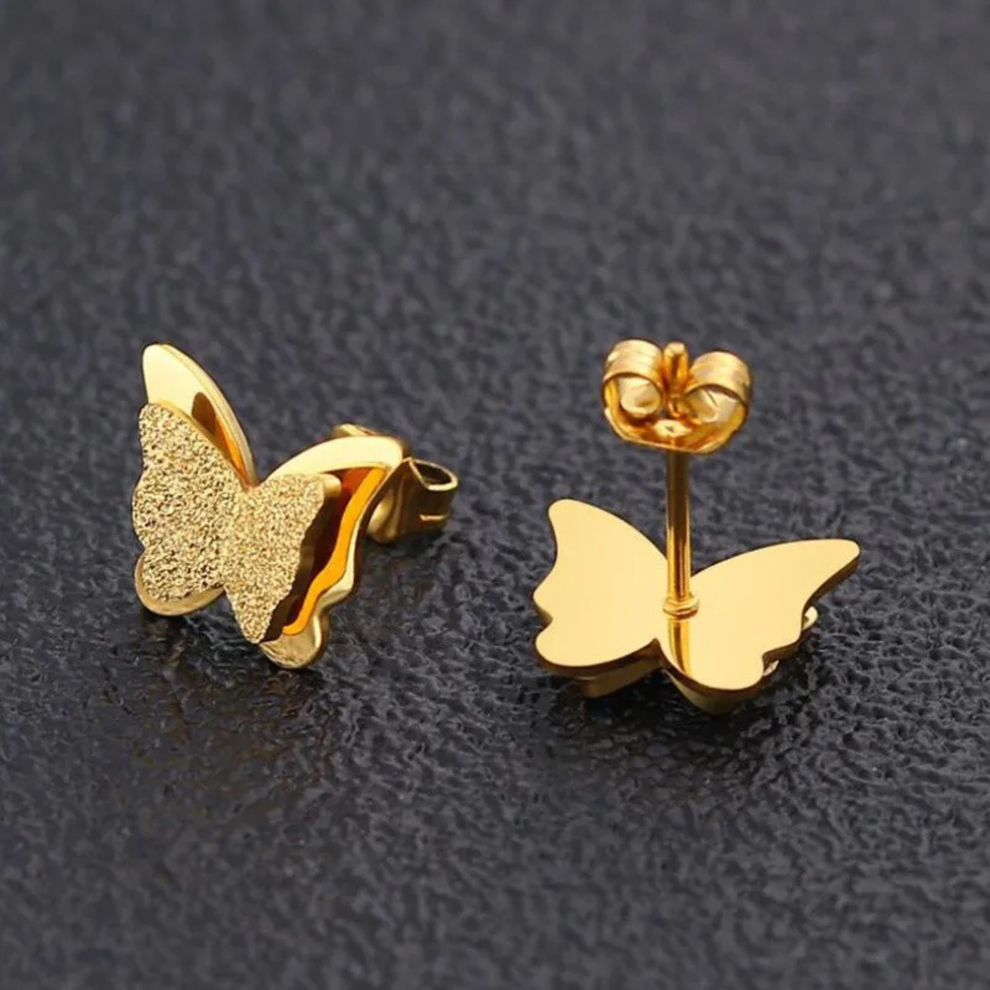 Farasha - Butterfly Earrings — view 2