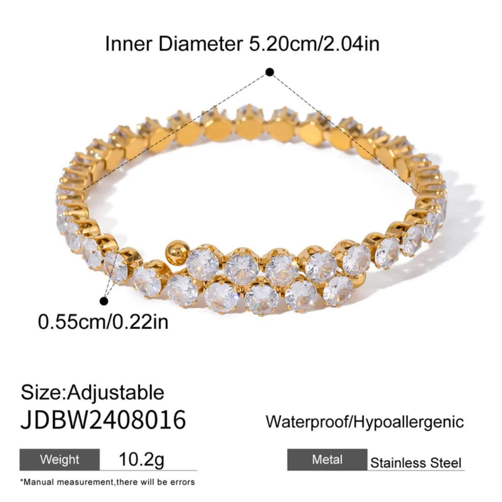 Dinner/ Parth Rawan Prism Bangle — view 3