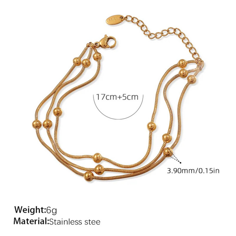 Golden ball Bracelet — view 3