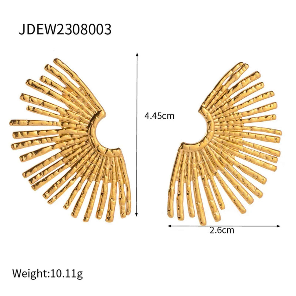 Shamsa Sunshine Earrings — view 3