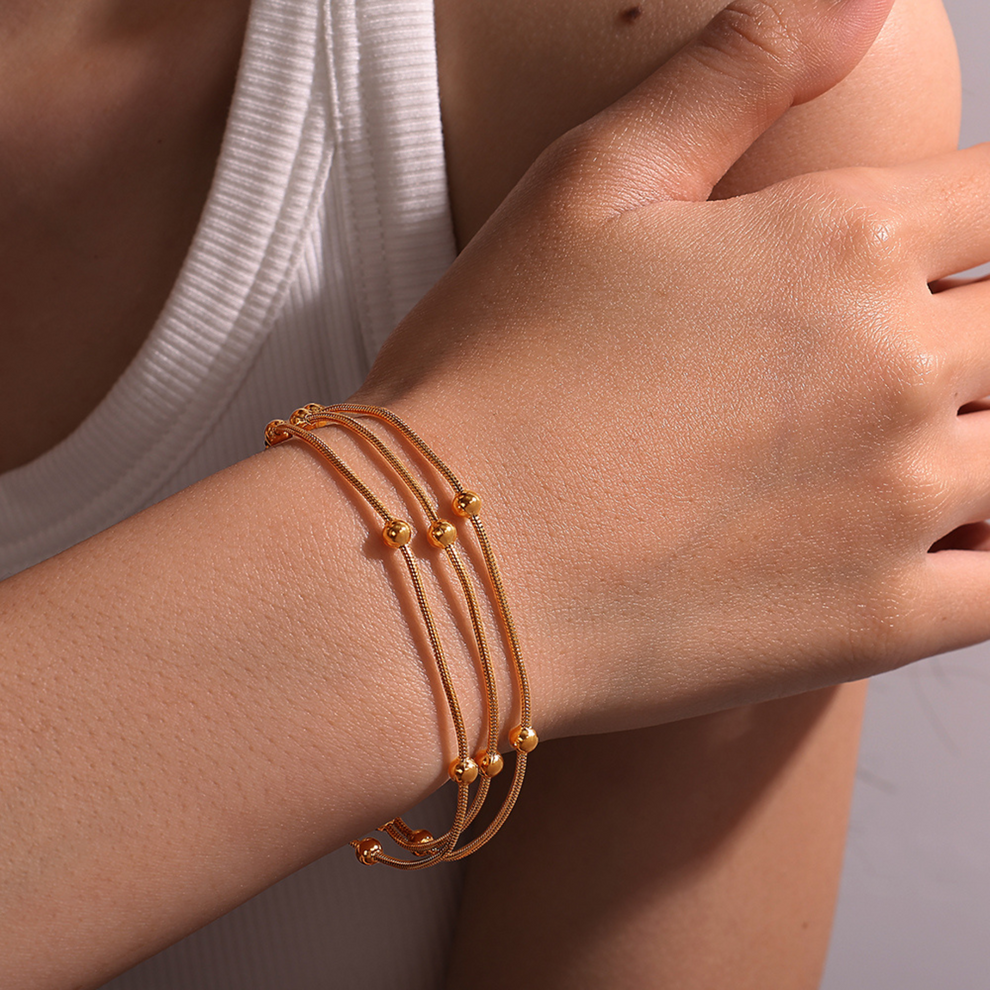 Golden ball Bracelet — view 2