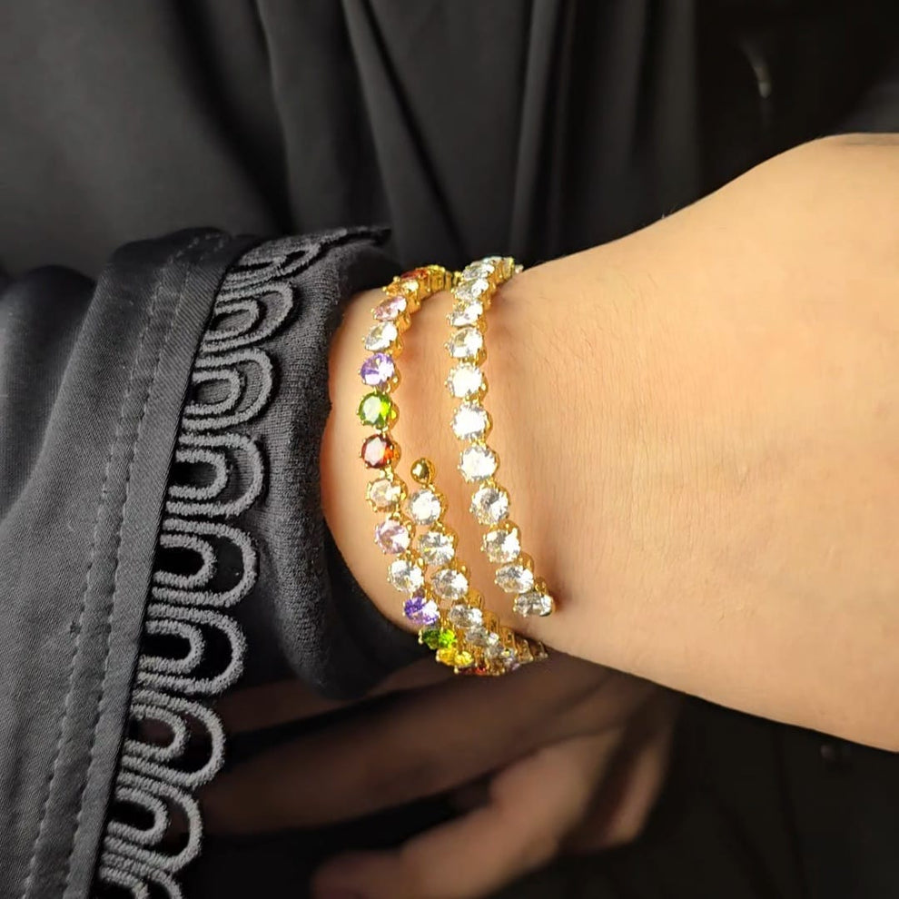 Dinner/ Parth Rawan Prism Bangle — view 2