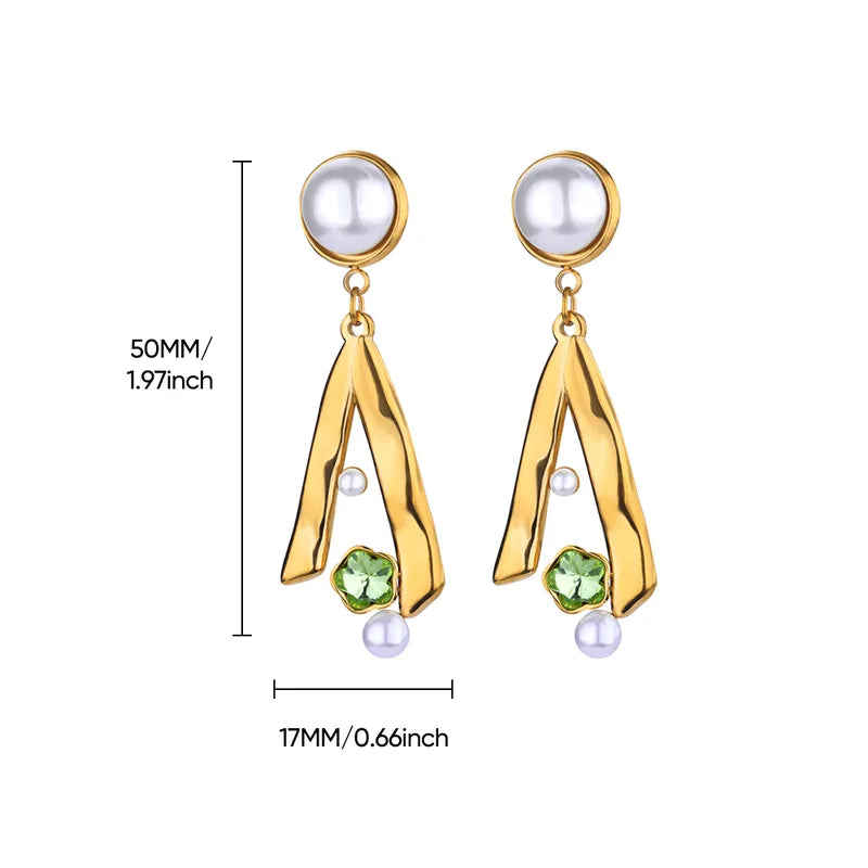 Lulu Verde Earrings