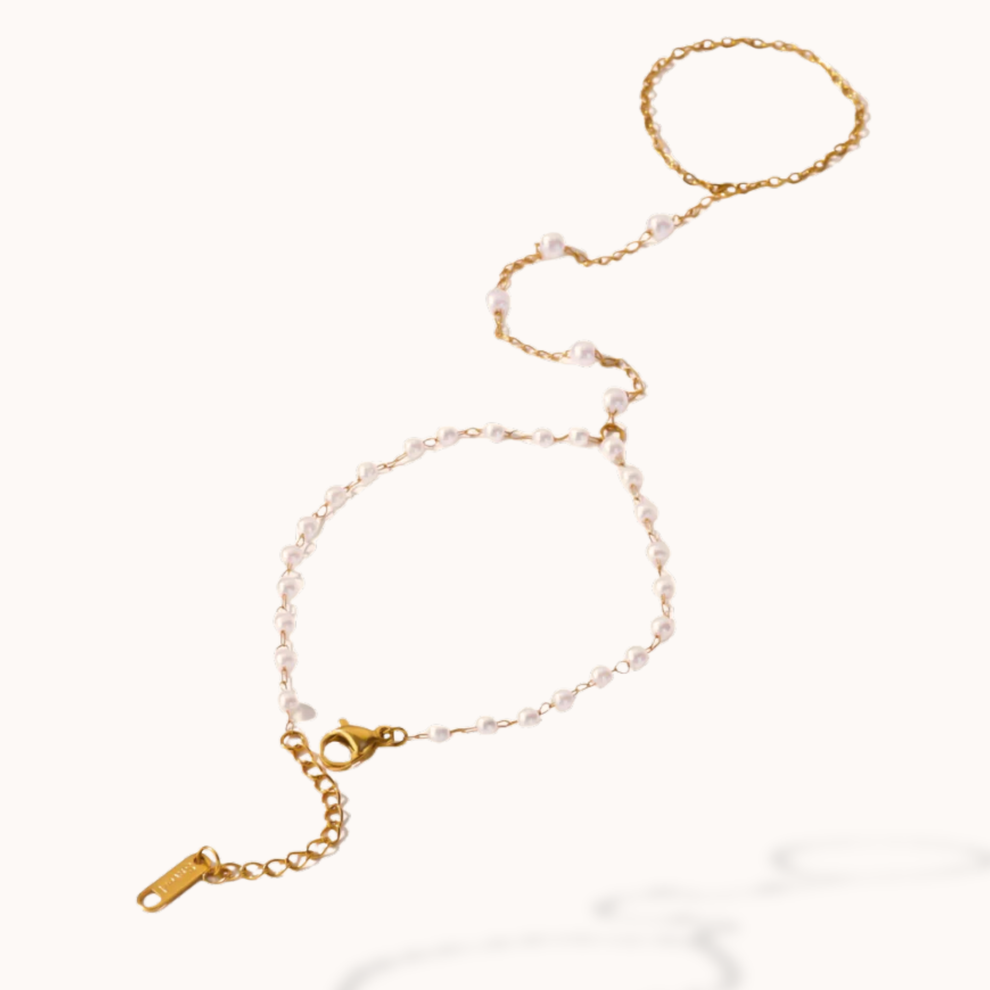 Mini pearl handchain — view 3