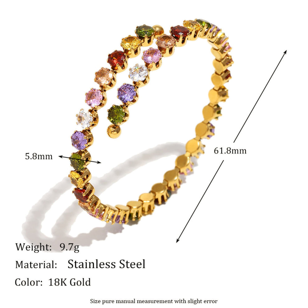 Dinner/ Parth Rawan Prism Bangle — view 4