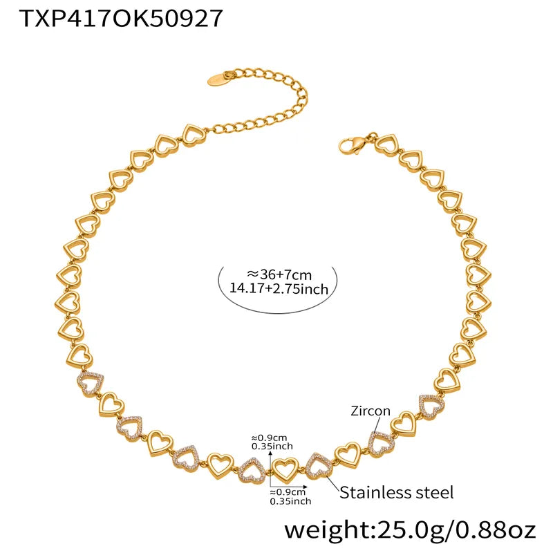Love Chain Necklace — view 3