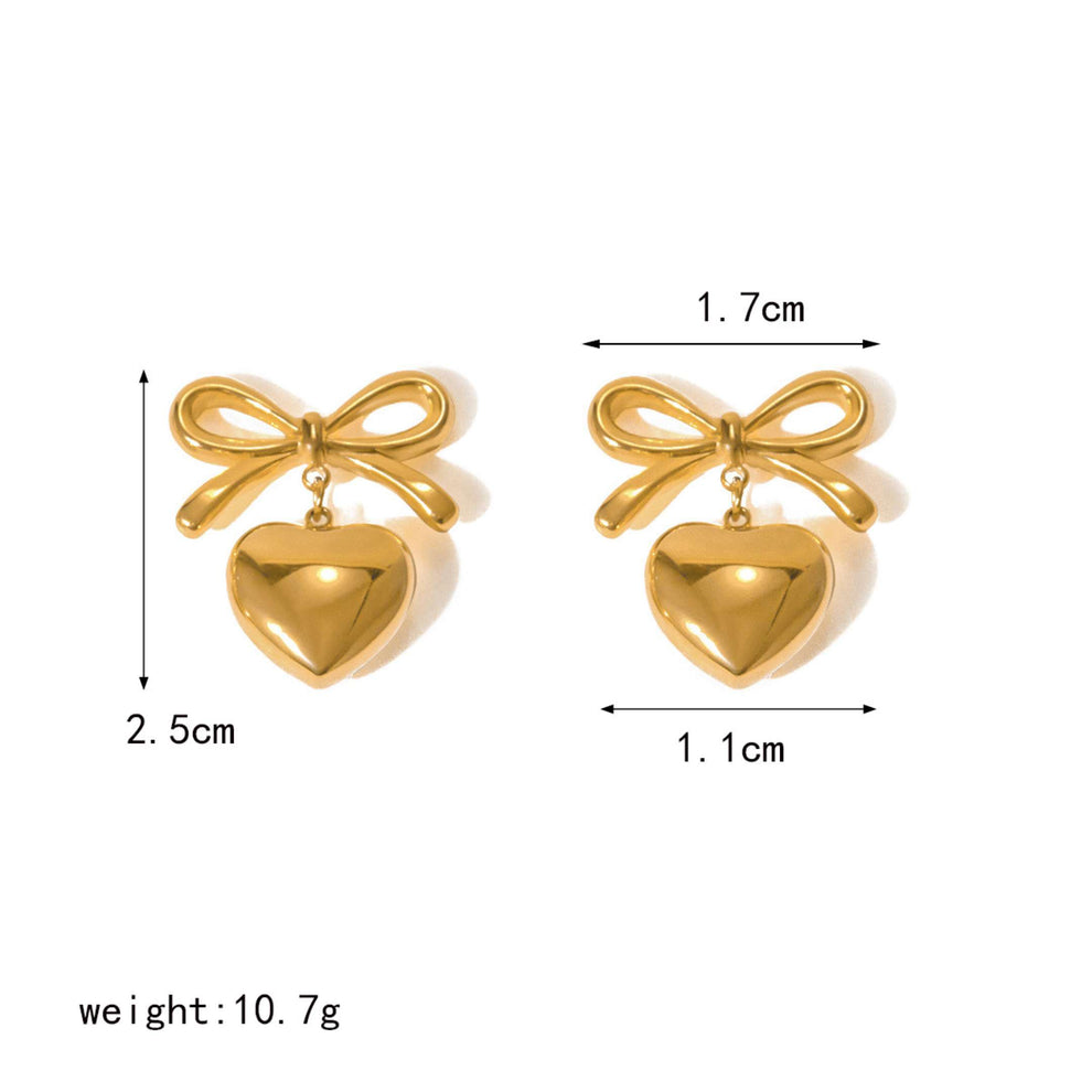 Raqs swaying heart Earrings — view 3
